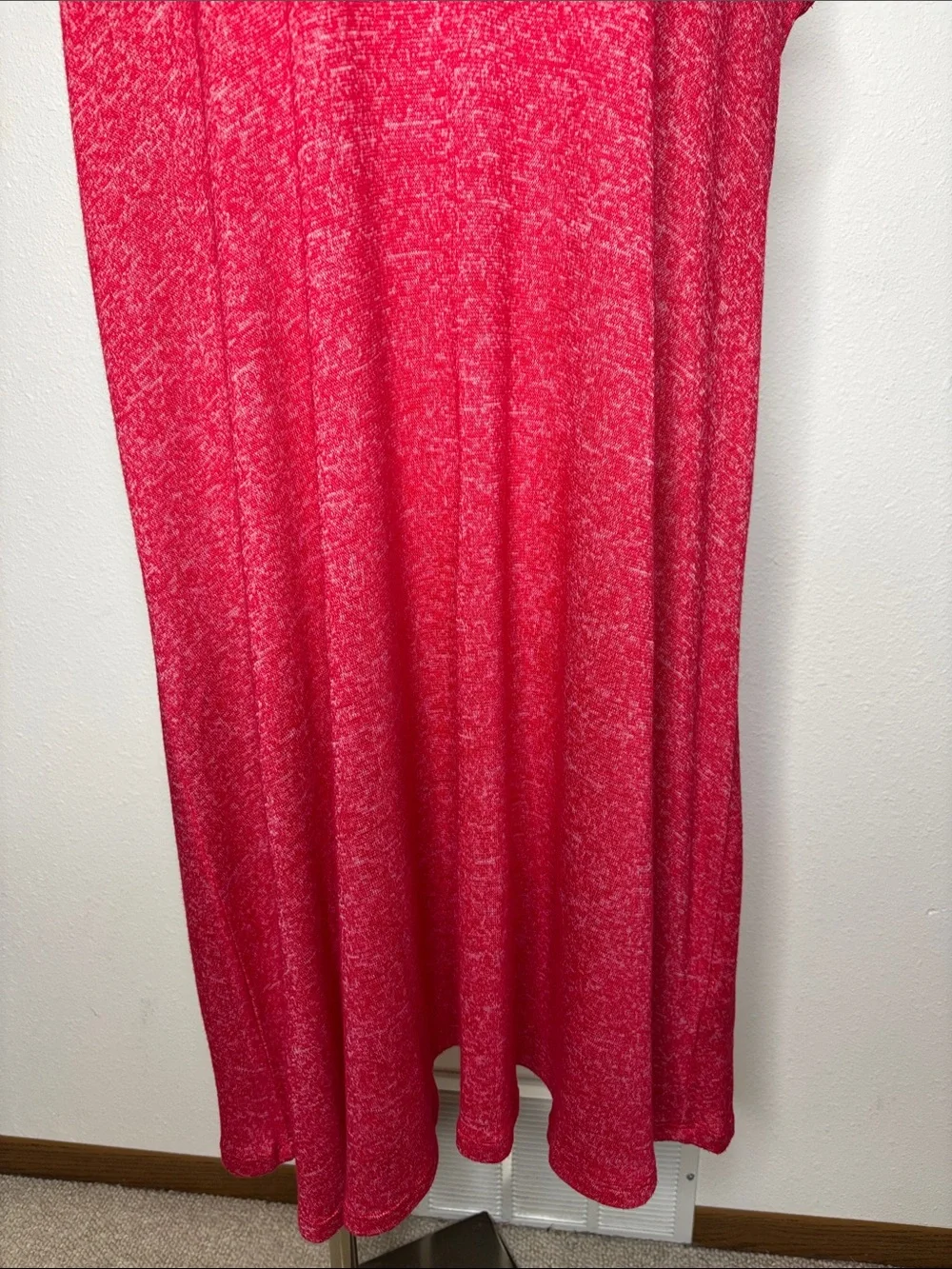 Lane Bryant Red Sleeveless Midi Dress - Picture 4 of 11